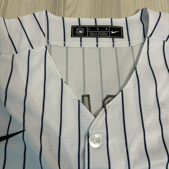 Jersey Nike MLB White York Yankees Baseball Jersey 45# Gerrit Cole - Picture 2 of 6